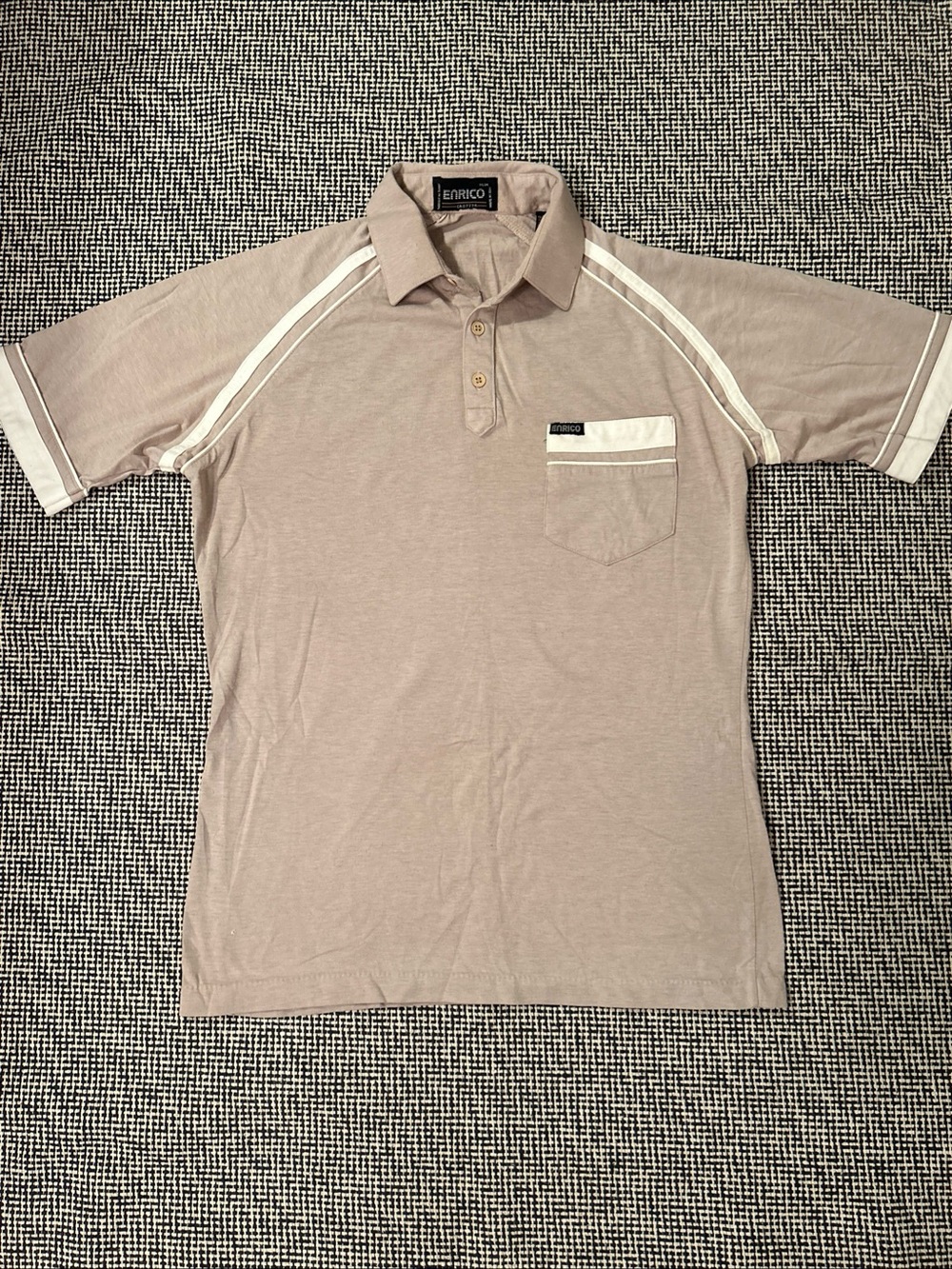 True Vintage Beige Polo Shirt